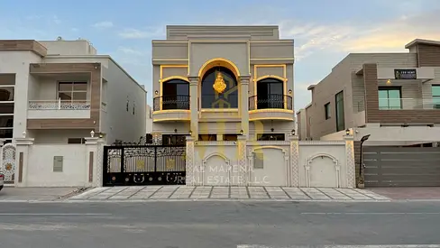 🏡 Luxury Villa for Sale in Al Yasmeen – Ajman | Double Front (Front & Back) | Rooftop | Freehold