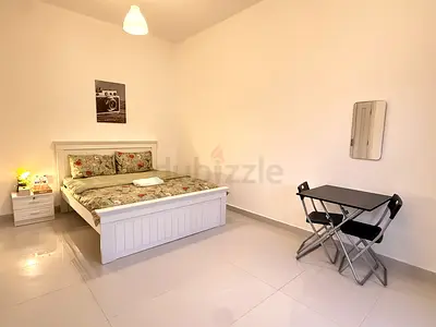 Fully Furnished Room with Attached Bathroom – Daily Rental | Abu Dhabi City