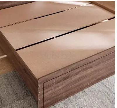 Wooden Platform Bed Base (King) With Pocket Sprung Mattress | Solid Frame, Good Condition