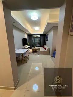 Pool | Gym | Free parking | Elegant furniture | Prime location | One-bedroom apartment in Gulfa Towe