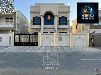 فيلا مطلة على شارعين طابقين و رووف تصميم كلاكسيك بسعر شامل الكهرباء و الماء تملك حر لجميع الجنسيات