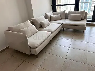 Ikea Sodhremn L Shape Sofa Beige