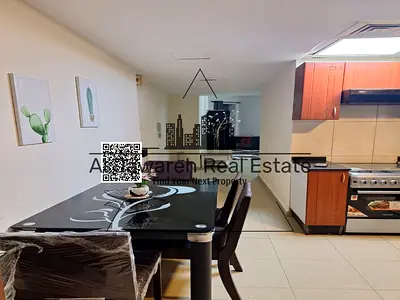 Resale of a studio apartment with furniture and parking in Horizon, Ajman