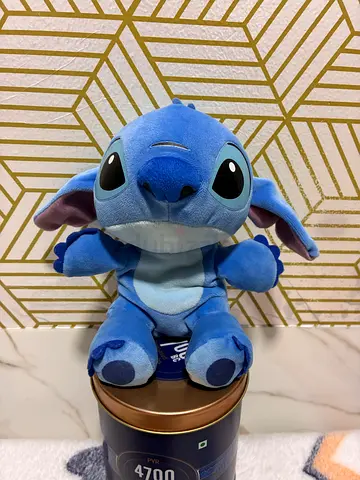 Preloved TY Blue Stitch plush toy SMALL (Disney) - good condition