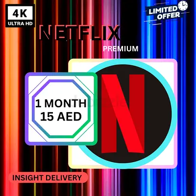 NETFLIX 1 MONTH 4K PREMIUM SUBSCRIPTION SHARING
