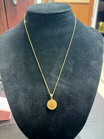 Gold necklace