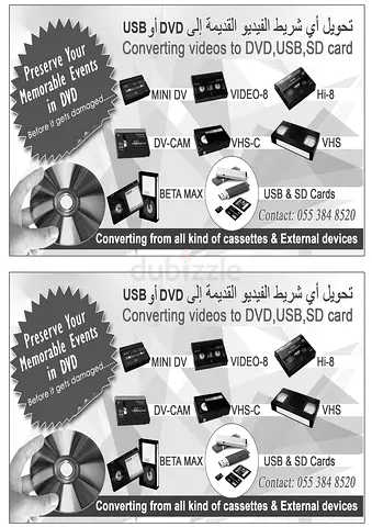 Video Conversion to DVD