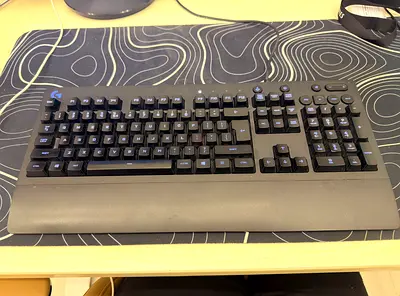 Logitech gaming keyboard