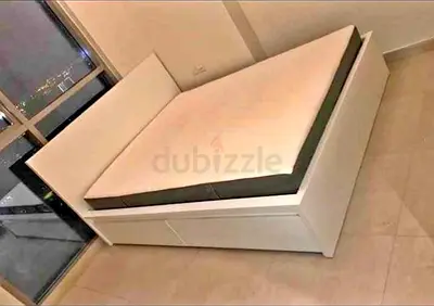 Ikea Malm bed with mattress queen size