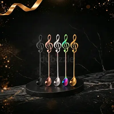 Musical Note Spoon Set