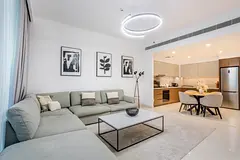 Furnished 1BR Apartment | Beach Isle Tower 1 | Sea &amp; Marina Views