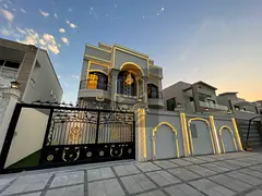 Villa for sale Al Yasmeen Ajman 3700 sqft land 4300 built 5 master rooms rooftop AED 2.9M cash prime