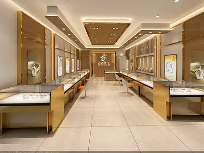 Premium Jewellery Shop Fitout and Renovation | full Shop Fitout Services
