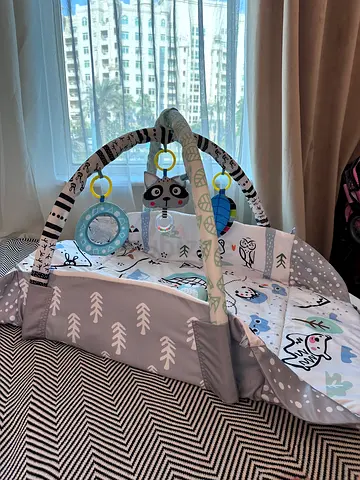 Baby Play Mat with Toys – Soft Activity Gym (Excellent Condition)