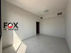 One bedroom and living room for annual rent in Ajman, Al Muwaihat 3 area. New building. 2 bathrooms.