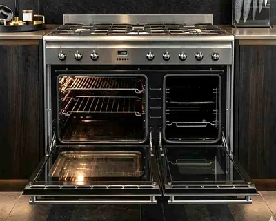 Smeg Dual Oven System Cooker 90 cm – Gas Hob Electric Ovens