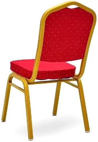 Stackable Red Banquet/Conference Chair - Metal Frame MAF-029 RED PARTY CHAIR