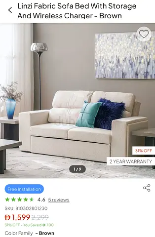 Sofa bed