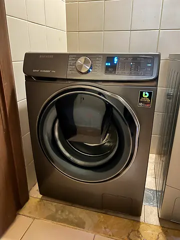 Samsung eco bubble 9kg front loader washing machine