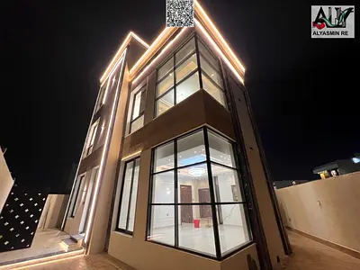 فيلا بتصميم كلاسيك مميز كورنر علي شارعين | شامل رسوم التسجيل والتملك | G+2 | تملك حر لجميع الجنسيات | بدون رسوم خدمات سنويه بجوار جميع الخدمات ،