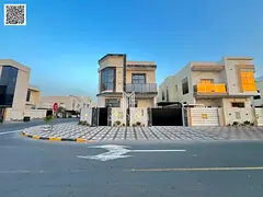 Modern cornar villa on a main street, parking space for 10 cars.