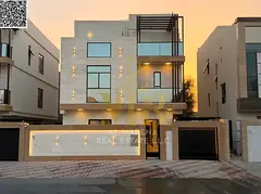 Luxury villa for sale in Al Helio 2, near Azha Compound | Land area 3014 sq ft, built-up area 4000 s