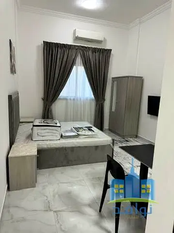 ستديو مفروش للايجار الشهري شامل كل الفواتير