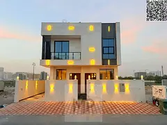 A villa including all registration fees, electricity, water, and air conditioning, located on the ma