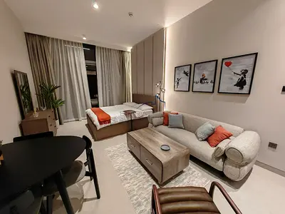 Furnished Studio | Stonehenge Residences | Balcony & Skyline View