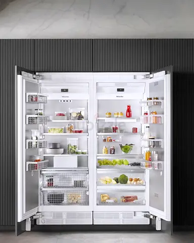 Miele K 2801 Vi + Miele F 2811 Vi MasterCool Integrated Refrigeration Set