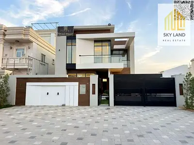 Fully smart villa - modern facade - elegant design - includes water, electricity, and air conditioning