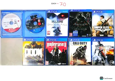 Ps4 Games (Rare Collections)