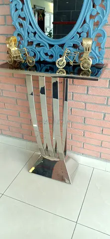 Heavy Marina Steel Entrance Table Only for sale