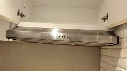 Stainless Steel Kitchen Range Hood / Extractor Fan - Good Working Condition siemens