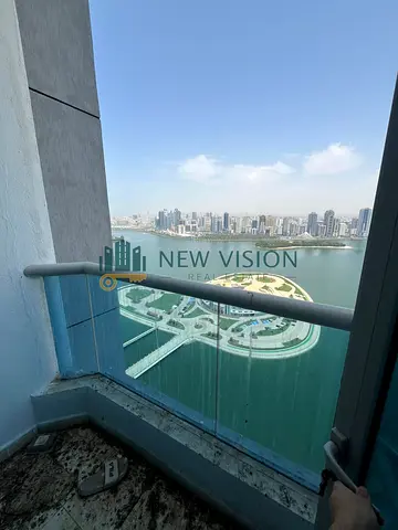 2 Bedroom Apartment for Annual Rent in Al Majaz 3 | Sea View | Gym & Pool | Free Parking | Near Dub