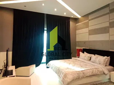 AVAILABLE ! 2 BEDROOMS. FOR RENT IN CORNICHE TOWER. BRAND NEW FULLY SEA VIEW WITH FURNITURE JUST 80,000/- WITH 4 PAYMENTS WITH PRIVATE PARKING !!