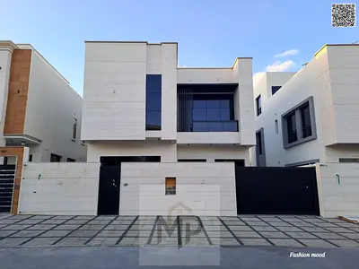 Villa for sale| ajman| al Yasmeen area| 6 master rooms, majlis, hall, roof| freehold| negotiable price.