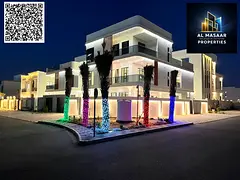 Own a corner villa with two floors and a roof terrace, featuring 7 master bedrooms, at a price that