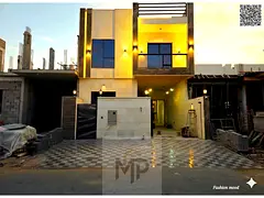 Townhouse for sale at ajman| al helio2 area| 3 master rooms, majlis, hall, maid room, roof | freehol