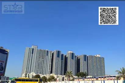 One-bedroom apartment with a living room for cash sale in Ajman, City Tower Towers