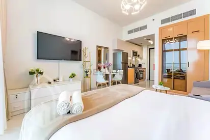 High Floor| Furnished Studio | Miracle Garden View | Bills Included | Arjan