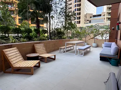 Garden Furniture Set - Natural Australian Oak