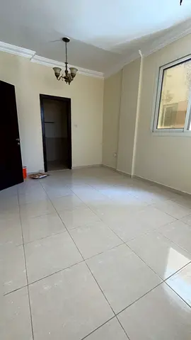 2 master bedrooms in Al Qulayaa, spacious layout, family building, ready to move in, annual rent AED 30,000 only.