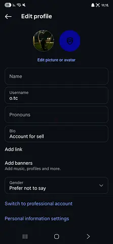 Special instgram username o.tc for sell
