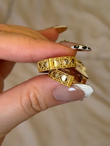 18 Karat Real Gold - Dior Earring