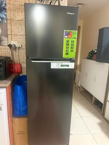 Bompani Top Freezer Refrigerator - Grey, Excellent Condition