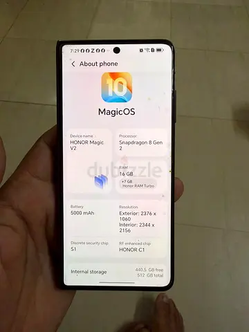 Honor magic V2