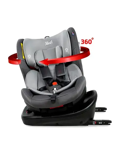 Jikel Brand 360 Degree Rotating ISOFIX Car Seat From 6 Months to 12 Years