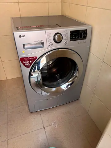 Lg sensor 9kg dryer freestanding