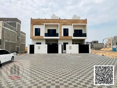 بسعر مميز شامل رسوم التسجيل والكهرباء والمياه فيلا 4 غرف مع رووف